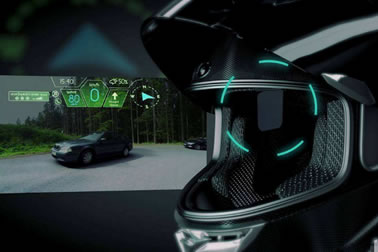 外國發明智能摩托車頭盔，不光能連接手機，還配有個小空調！